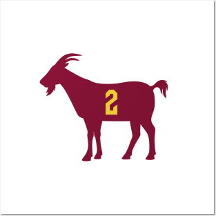 CLE GOAT - 2 - White Posters and Art